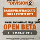 The Division 2: L'open beta inizierà il 1 marzo