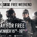 Ubisoft annuncia il Free Weekend di Tom Clancy&#039;s Rainbow Six Siege dal 16 al 19 novembre
