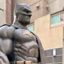 La statua di batman, burbank, california