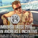 GTA Online: Rimborso tasse 2018 dello Stato di San Andreas e incentivo