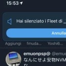 Come silenziare, nascondere i fleet di twitter